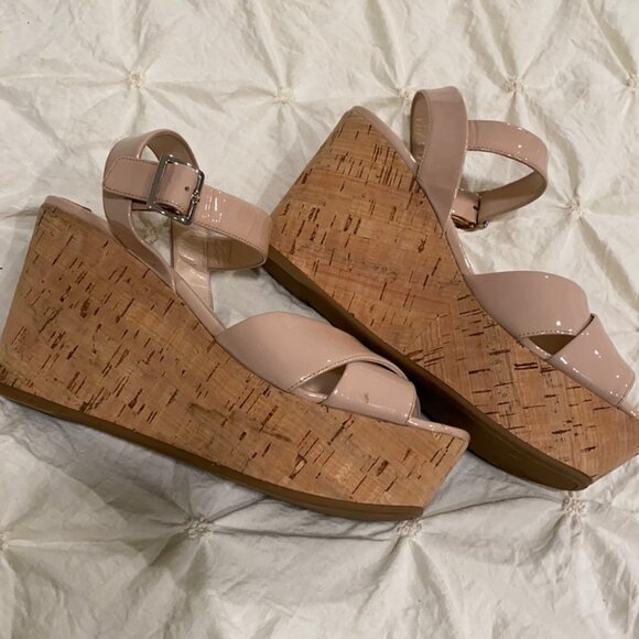 PRADA Patent Leather Nude Sandal - Picture 4 of 9